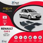 Perflex 3D Havuzlu X-Mat Clıo 3 2005-2013 Paspas
