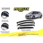 Perflex Pd4 Pd4-Hy15 Cam Rüzgarlığı Mugen Tip 4 Parça Hyundai I30 Dynamıc 2012-2016