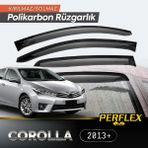 Perflex Polikarbon Kırılmaz Rüzgarlık V2 Mugen Toyota Corolla 2013+ - 2XL - Çok Renkli