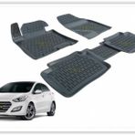 Perflex PXM-HY15 Hyundaı I30 12 Siyah 3d X-Mat Havuzlu Paspas