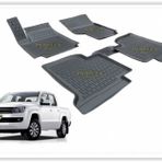 Perflex PXM-VW21 Volkswagen Amarok 11 Siyah 3d X-Mat Havuzlu Paspas
