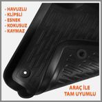 Perflex X-Mat Nissan Juke 2010-2019 Siyah 3D Havuzlu Paspas
