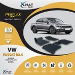 Perflex X-Mat Paspas Vw Passat B8.5 2020 Siyah 3D Havuzlu Paspas