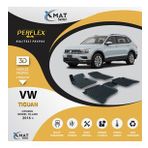 Perflex X-Mat Tiguan 2016+ Siyah 3D Havuzlu Paspas