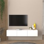 Pergamon Tv Ünitesi, Beyaz, 150 Cm