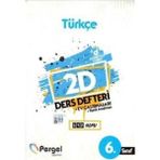 Pergel Yayınları 6. Sınıf 2d Türkçe Ders Kitabı