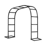Pergola Bahçe Kemeri Tırmanma Bitkileri için Metal Kafes Güller Üzümler Demir Çerçeveli Düğün Kemeri Balon Meyve Bitki Kemerleri Modern Stil.