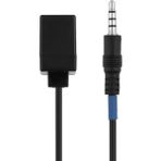 Pergyi 3.5mm Erkek Jack Rj9 4P4C Dişi Adaptör Dönüştürücü Uzatma Kablosu Tel Cisco Telefon Için 3.5mm Trrs Erkek Bağlantı Noktası ile (Yurt Dışından) - Renkli - 1 m