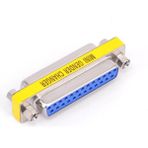 Pergyi DB25 Dişi - Dişi Konnektör Adaptörü Yazıcı Paralel Lpt Bağlantı Noktası F/f (Yurt Dışından) - Renkli - 1 m