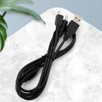 Pergyi Psp 2000 3000 Oyun Aksesuarları Için 2'si 1 Arada USB Veri Kablosu Şarj Cihazı Şarj Kablosu (Yurt Dışından) - Siyah