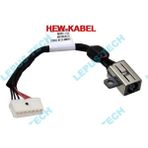 Pergyi Yenı Dc Güç Jak Kablosu Bağlantı Noktası Için Dell Xps 15 9550 9560 DC30100X300 P56F DC30100X200 (Yurt Dışından) - Renkli - 1 m