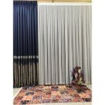 Perhal Desensiz Petek Zemin Grek 1-2.5 Orta Pile Kırık Beyaz 100x200 cm Tül Perde