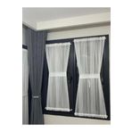 Perhal Perde Ve Halı Kelebek Perde, Briz Çubuklu Perde, Kapı-Pencere İçi Tül Perde Mutfak Tül Perde, Briz Çubukları Dahil, Brizkelebek, 40 X 140