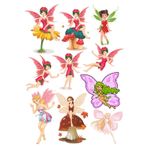 Peri Sticker Set-1 10 Parça Telefon, Tablet, Defter, Laptop Sticker