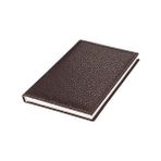 Peri Store 2k 4913 Defter 17X24 Cm. Kareli 160 Yapraklı Suni Deri Hilton Desen Kapaklı Kahverengi, Kahverengi - 01-Siyah