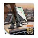 Peri Store Araba Telefon Tutucu, Araç Içi Telefon Tutucu Masaüstü Telefon Tutucu Telefon Standı 360 Derece Döenebilen Araç Telefon Tutucusu, Konsola Sabitlenebilir Stand ve Tutucu 052 - Option-1 - 000-Siyah