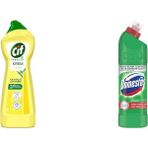 Peri Store Cif Krem Yüzey Temizleyici Limon Kokulu Yağ ve Kireç Sökücü Leke Çıkarıcı 750 Ml(1) Domestos Yoğun Kıvamlı Çamaşır Suyu Maksimum Hijyen Dağ Esintisi, 750 Ml(5) - Option-1