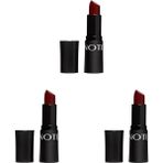 Peri Store Cosmetics Mattemoist Lipstick 307 Dark Wine Mat Bitişli Ruj - Bordo (3 Paketi) - Option-1