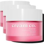 Peri Store Cream Co. Su Bazlı Moisturizer Nemlendirici Aydınlatıcı Yüz Kremi, Hyaluronik Asit, 50 Ml, Tüm Cilt Tipleri (3 Paketi) - Option-1
