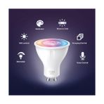 Peri Store L630, Ayarlanabilir Parlaklık, Çok Renkli, GU10 Lamba Tabanı, Uzaktan Kumanda, Enerji Tasarrufu, Alexa ve ile Çalışır, Hub Gerektirmez, Akıllı Wi-Fi Spot Işığı - 1 - 10 W - Altın