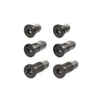 Peri Store MacBook Pro 13 Inç Alt Kapak Vidaları Screw Set, A1708 A2159 A2289 A2338 M1 M2 Uyumlu, Pentalobe P5 Yedek Vida, Gümüş & Uzay Grisi Yedek Parça Gri - 1 GB - Acı Kahverengi - Option-1