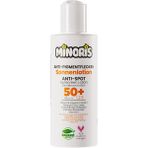 Peri Store Minoris Leke Karşıtı Güneş Kremi Losyonu Spf 50+, Organik, Doğal & Mineral Içerikli, Hassas Ciltler Için, Hipoalerjenik, Vegan, Suya Dayanıklı, Geniş Spektrumlu, Makyaj Bazı Olarak Uygun,