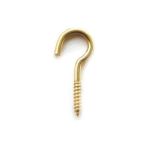 Peri Store Piton Kanca Seti - Paket, Vidalı Soru Işareti Askı, Ahşap ve Duvar Için Metal Vidalı Kanca, Avize, Saksı ve Avadanlık Askısı, Sarı Çinko Kaplama (20X80) - Option-1 - -50 C
