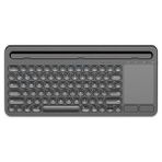 Peri Store Şarjlı Bluetooth Touchpad Klavye Dual Bağlantı iPad Pro ile Uyumlu 12.9 Uyumlu Hızlı ve Kolay Kablosuz Bağlantı Tablet ve Telefon ile Kullan Türkçe Q Klavye ZR731 - Option-1 - 001-Renkli