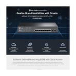 Peri Store TL-SG2210MP, Jetstream 10-Port Gigabit Smart Switch With 8-Port Poe+ - Option-1 - Beyaz