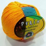 Peria 114 Koyu Sarı Baby Cotton Amigurumi Örgü İpi