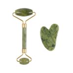 Periboia Jade Roller Gua Sha Taşı Seti