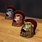 Periboia Metal Dekoratif Şövalye Miğferi