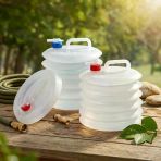 Periboia Musluklu Akordiyon Katlanır Su Bidonu 10 Litre