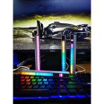Periboia RGB Sese Duyarlı Taşınabilir Ekolayzer LED Çubuk
