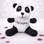 Periboia Seni Seviyorum Tişörtlü Sevimli Peluş Panda