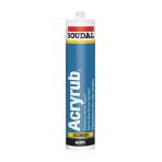 Periboia Soudal Silikonize Mastik Yapıştırıcı Siyah Renk 500GR Duşakabin Pencere Derz Su Geçirmez Boyanabilir
