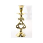 Periboia Tekli Pirinç Şamdan Model 5