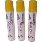 Perihan Glue Pen Solventsiz Su Bazlı Yapıştırıcı ( Üç Adet) - Şeffaf - Gramaj - Stick Yapıştırıcı