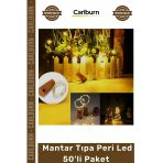 #Periled Dekoratif Günışığı Aydınlatma Şişe Süsleme Kaliteli Mantar Tıpa Peri Led 50'Li Paket