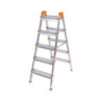 Perilla Cift Cikisli 5 Basamakli Metal Merdiven