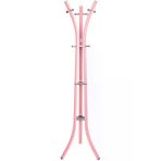 Perilla Metal Lobby 360 Ayaklı Portmanto Askılık Pembe 40 cm 185 cm