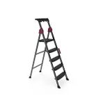 Perilla Perilla Comfort 4+1 Basamak Merdiven Antrasit