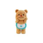 Period123 33 cm Peluş Bebek Yaratıcı Sevimli Yumuşak Tereyağı Ayı Teddy Bear Şifa Bebek Bebek (Yurt Dışından) - Kahverengi - Beyaz