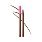 PERIPERA Hassas ve İnce Fırça Uçlu Kalem Eyeliner PERIPERA Ink Thin Thin Brush Liner (02 Brown Film)