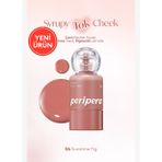 PERIPERA İnce Yapılı, Ciltle Bütünleşen, Pigmentli Likit Allık Syrupy Tok Cheek (04 Sunshine Fig)