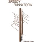 Peripera Ultra Ince Uçlu, Doğal Görünüm Veren Kaş Kalemi Perıpera Speedy Skinny Brow (11 Mocha Taupe) - Kahverengi