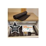 Perisfer Yapışabilir Siyah 9mt Çek Kopar Kaymaz- Kaydırmaz Çekmece Dolap Düzenleyici/ Buzdolabı/ Raf Örtüsü