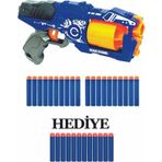 Periyedi Nişancı 2 Nerf Silah Sünger Mermi Atan Hot Fire Nişancı-2 Oyuncak Tabanca + 20 Adet Hediye Mermi