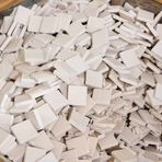 Perla 200 Adet 1x5x5 BASKISIZ Doğaltaş Nikah Şekeri Hobi Boyama Magnet