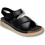 Perla 3503-26 Cilt Ultra Soft Anatomik Kadın Sandalet - Siyah